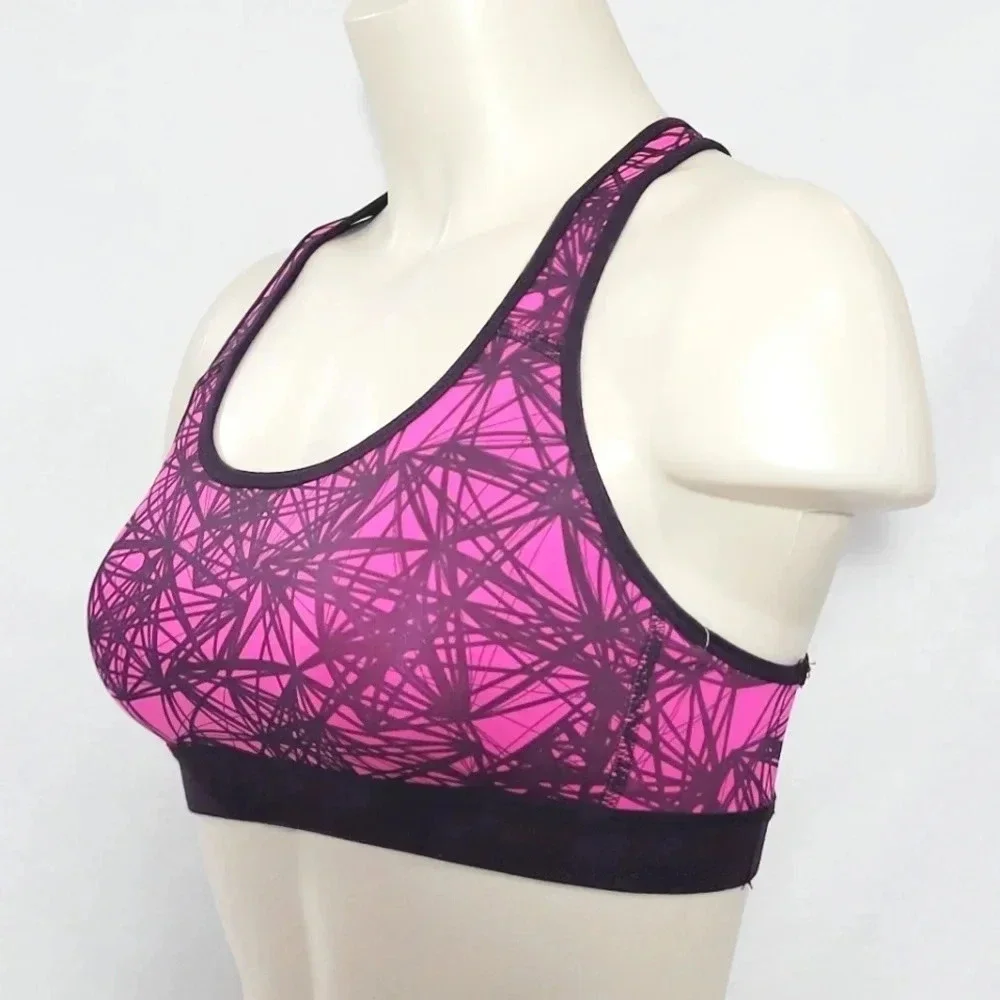 SMALL Champion‎ C9 N9649 Power Core Wire Free Sports Bra Pink NWT